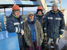 Очередная гидрологическая вахта (Сысоров Л.Н., Кустова Е.В., Сергеев А.Ф., Калюжный Д.С.)